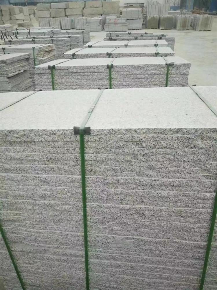 银点白麻花岗岩实拍图