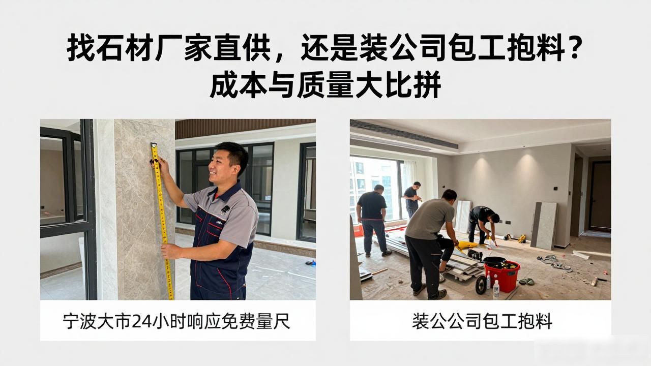 找石材厂家和找装修公司包工包料哪个好？成本和质量对比_石材装饰公司_石材包工包料多少钱一平方