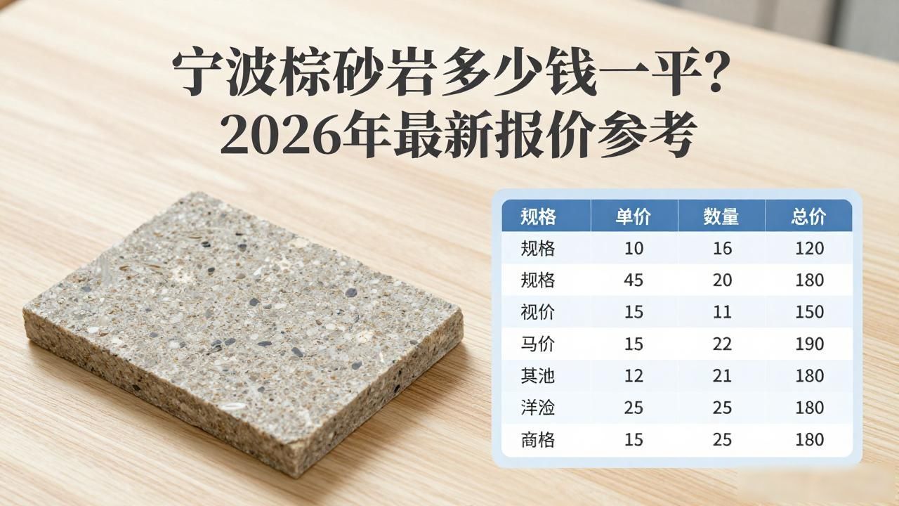 宁波棕砂岩多少钱一平？2026年最新报价参考_现代飞思2015款报价_宁波棕子有哪些品牌