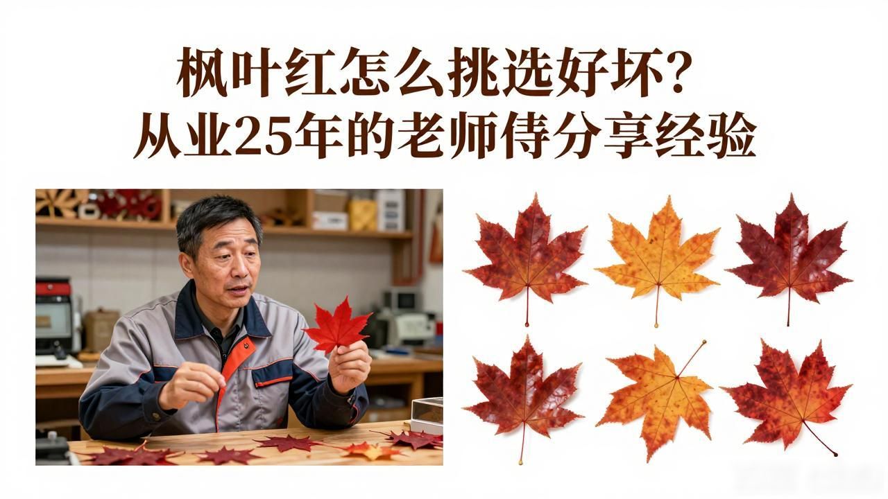 枫叶喜好_枫叶哪个品种最好_枫叶红怎么挑选好坏？从业25年的老师傅分享经验