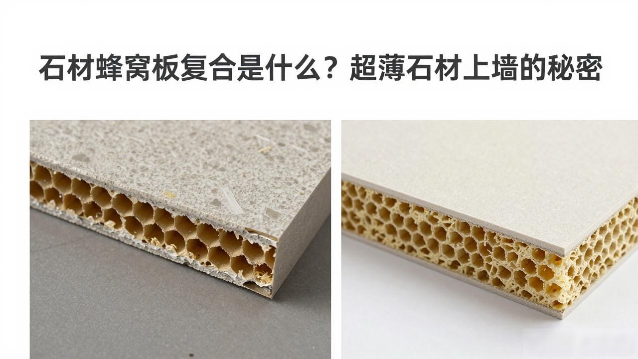 石材蜂窝板复合是什么？超薄石材上墙的秘密_建筑装饰用石材蜂窝复合板_超薄型石材蜂窝板