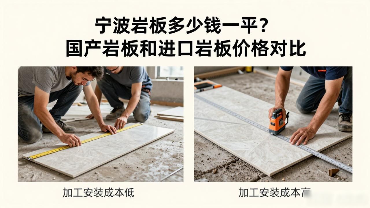 国产岩板和进口岩板价格_宁波岩板多少钱一平？国产岩板和进口岩板价格对比_岩板国产进口区别