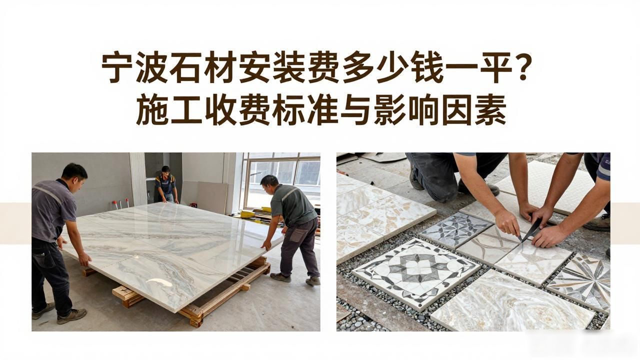 宁波石材辅料_宁波石材安装费多少钱一平？施工收费标准与影响因素_石材人工费