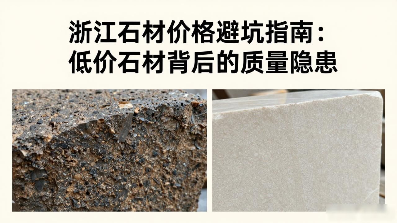浙江石材价格避坑指南：低价石材背后的质量隐患_石材报价怎么算_石材询价表