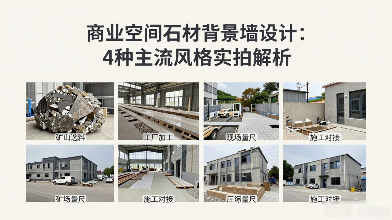 石材背景墙优势_商业空间石材背景墙设计：4种主流风格实拍解析_石材背景墙材料有哪些