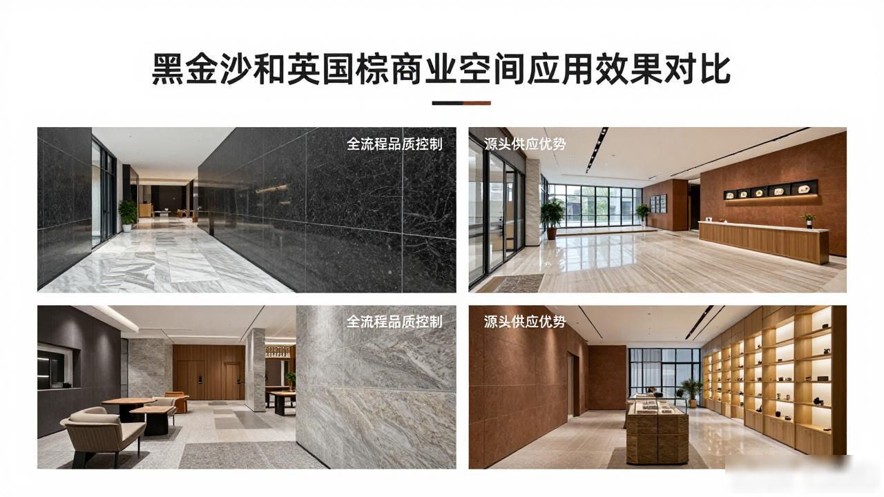 金沙棕效果图_黑金沙和英国棕商业空间应用效果对比_英国棕和黑金沙选哪个
