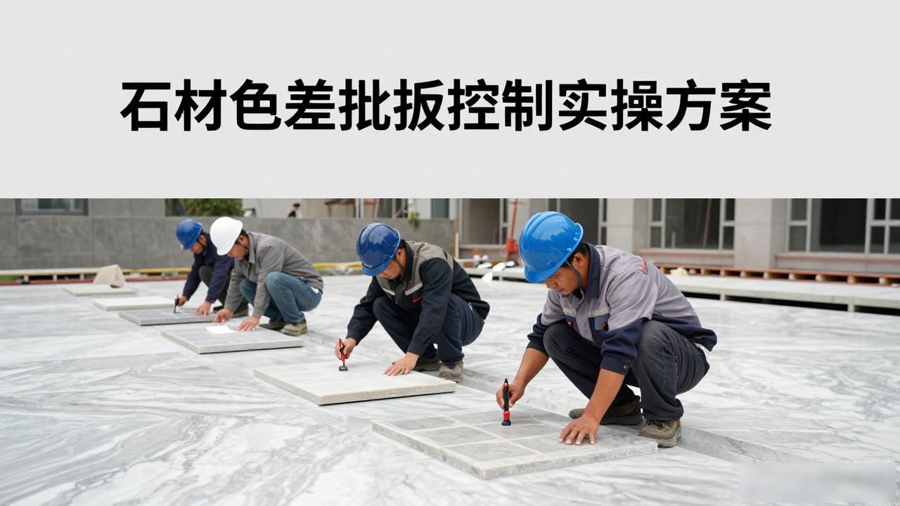 石材色差最简单三个步骤_石材色差处理方法_石材色差批量控制实操方案