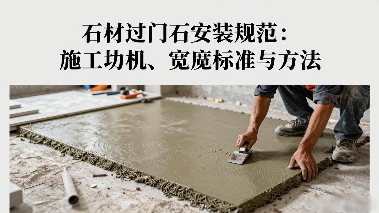 过门石的宽度多少为宜_过门石宽多少好_石材过门石安装规范：施工时机、宽度标准与方法