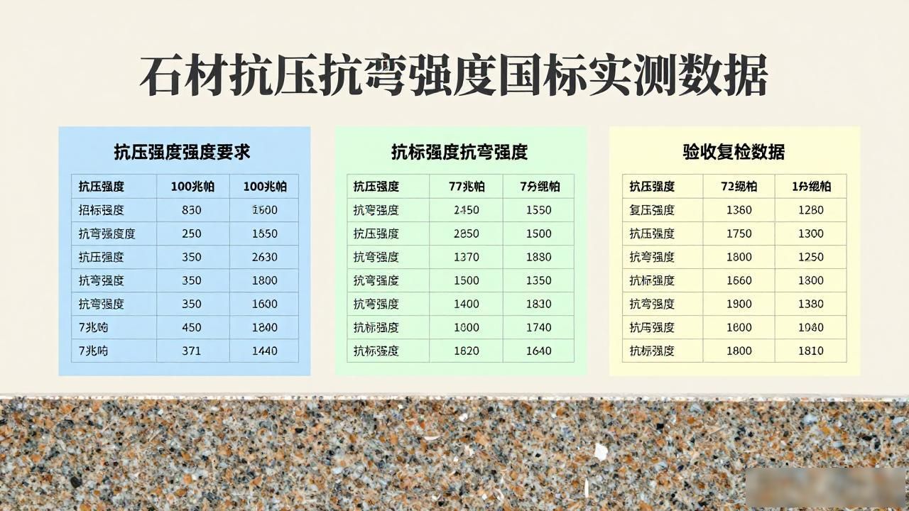 石材抗压强度标准_石材抗弯强度检测方法_石材抗压抗弯强度国标实测数据