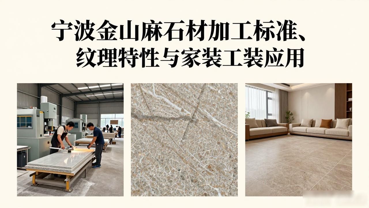 宁波金山麻石材加工标准、纹理特性与家装工装应用_金山石材有限责任公司_金山石石材
