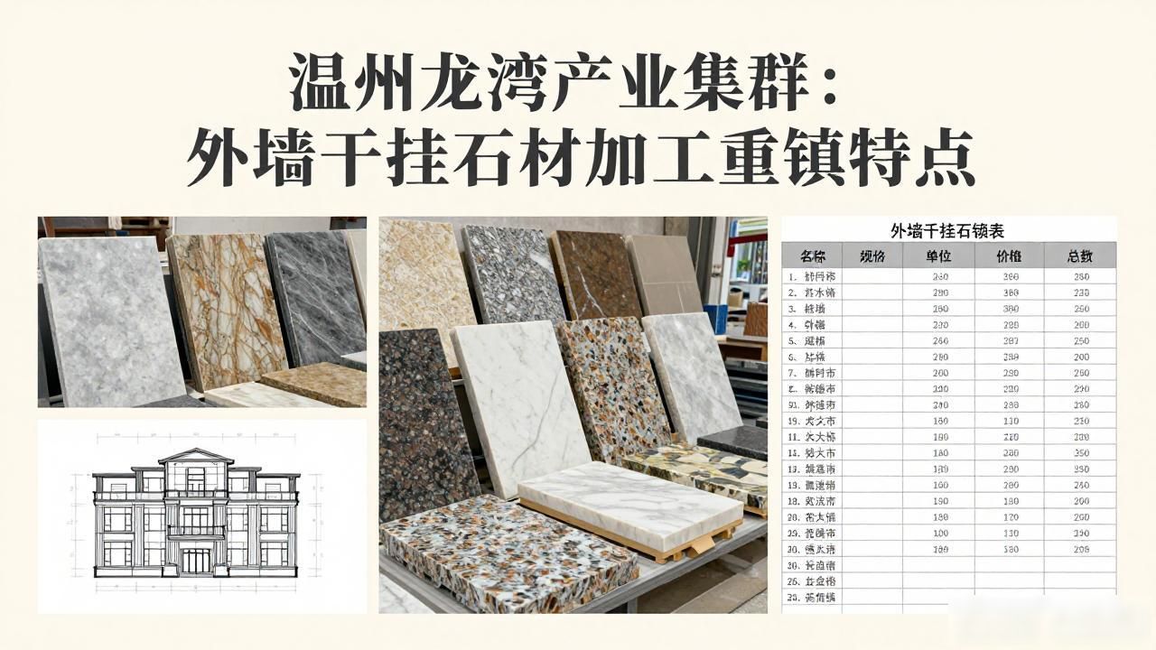 温州石材招聘加工师傅_温州龙湾产业集群：外墙干挂石材加工重镇特点_温州石材城加工中心电话