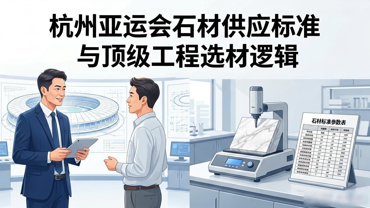 杭州亚运会石材供应标准与顶级工程选材逻辑_杭州十大石材市场排名_杭州石材公司
