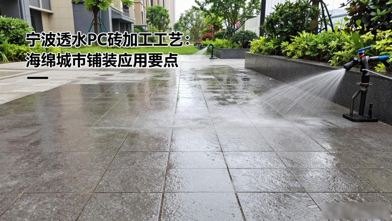 海绵砖的铺设方法_宁波透水PC砖加工工艺：海绵城市铺装应用要点_海绵砖块有什么作用