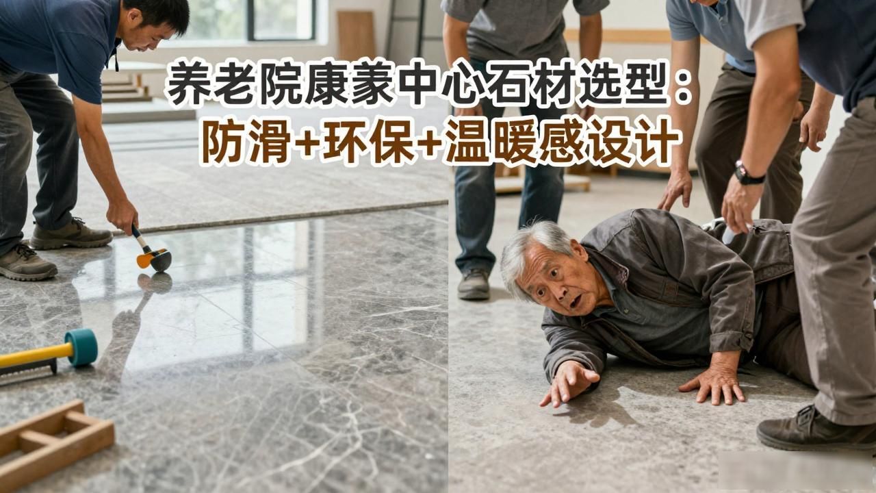 石材养护工人一个月多少钱_养老院康养中心石材选型：防滑+环保+温暖感设计_石材养护工招聘信息