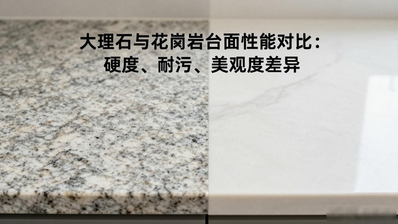 大理石与花岗岩台面性能对比:硬度、耐污、美观度差异封面图新闻
