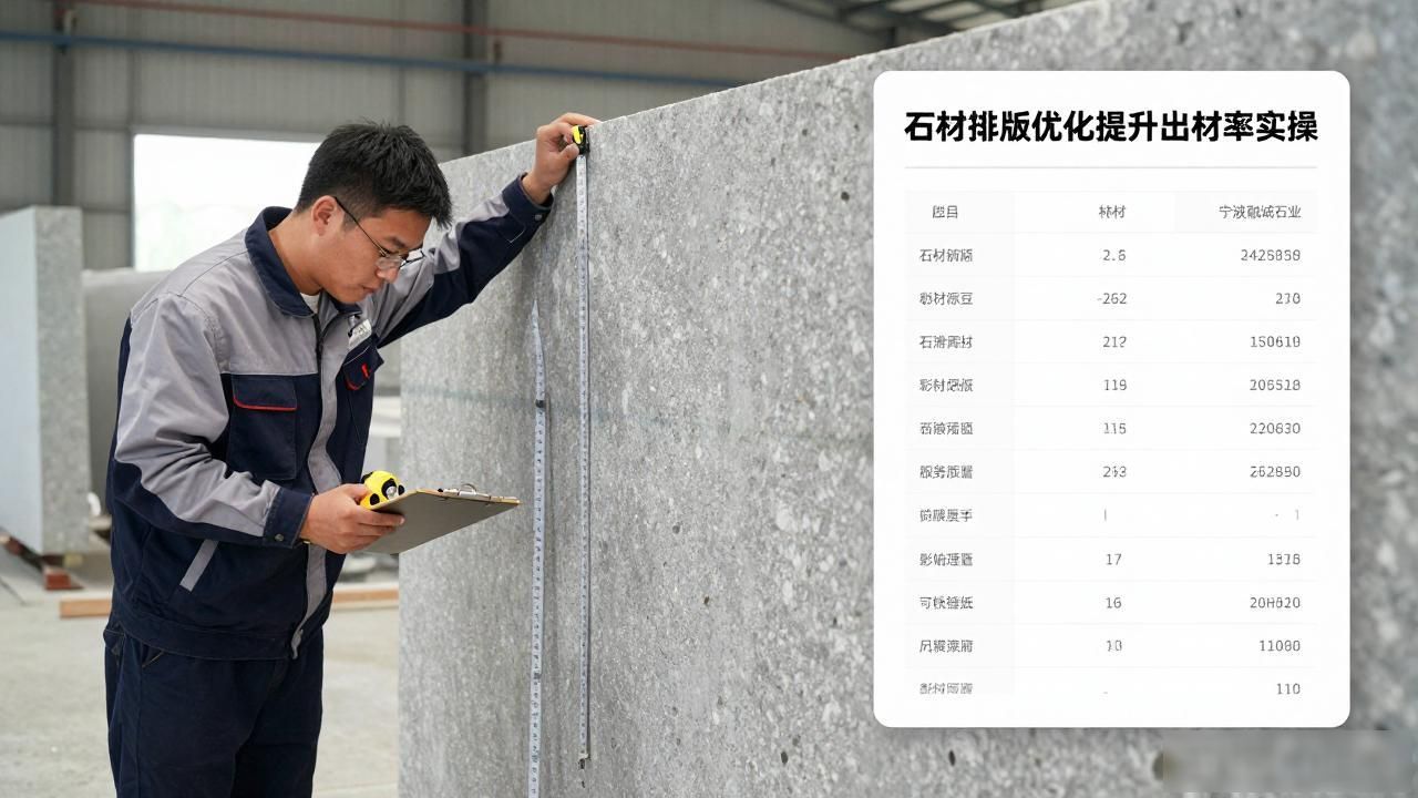 石材排版优化提升出材率实操_石材排版软件_石材排版图主要看什么