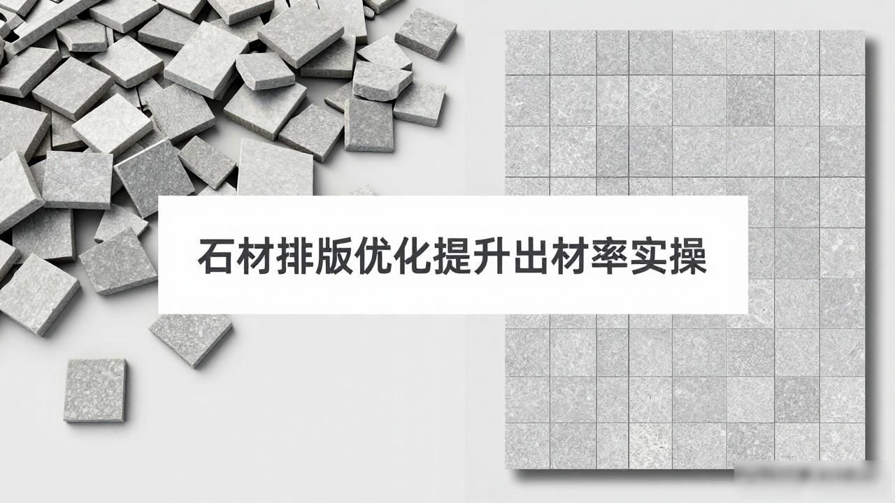 石材排版软件_石材排版优化提升出材率实操_石材排版图主要看什么