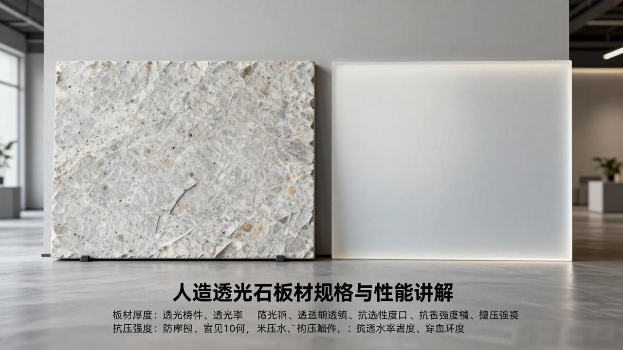 人造石板材规格尺寸表_人造石板材标准尺寸_人造透光石板材规格与性能讲解