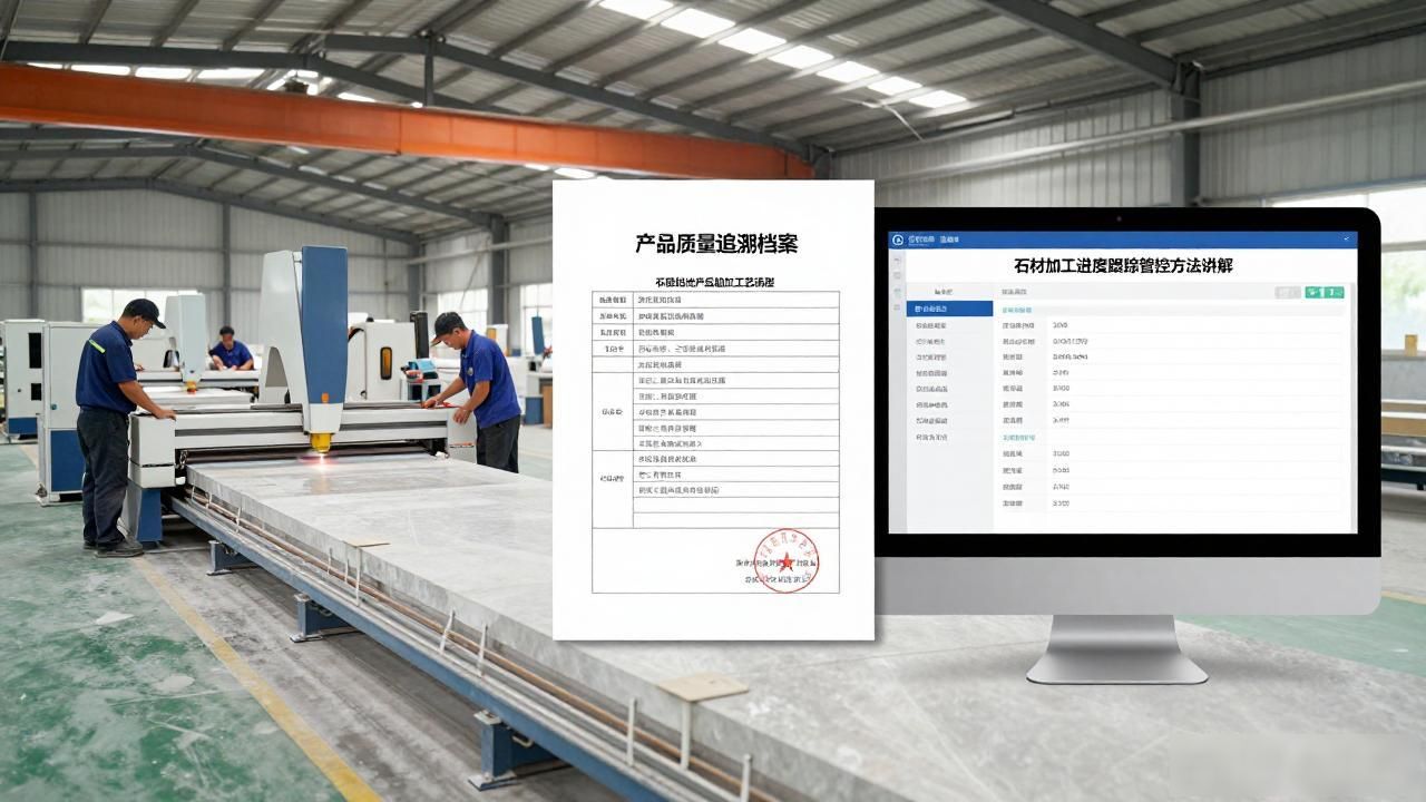 石材加工视频大全_石材加工流程_石材加工进度跟踪管控方法讲解