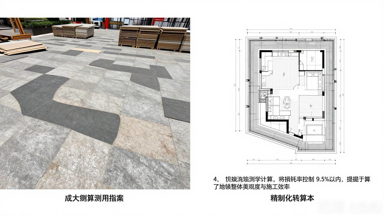 石材损耗率计算公式专家解答_工程石材边角损耗，选材阶段如何规避_常用材料损耗标准