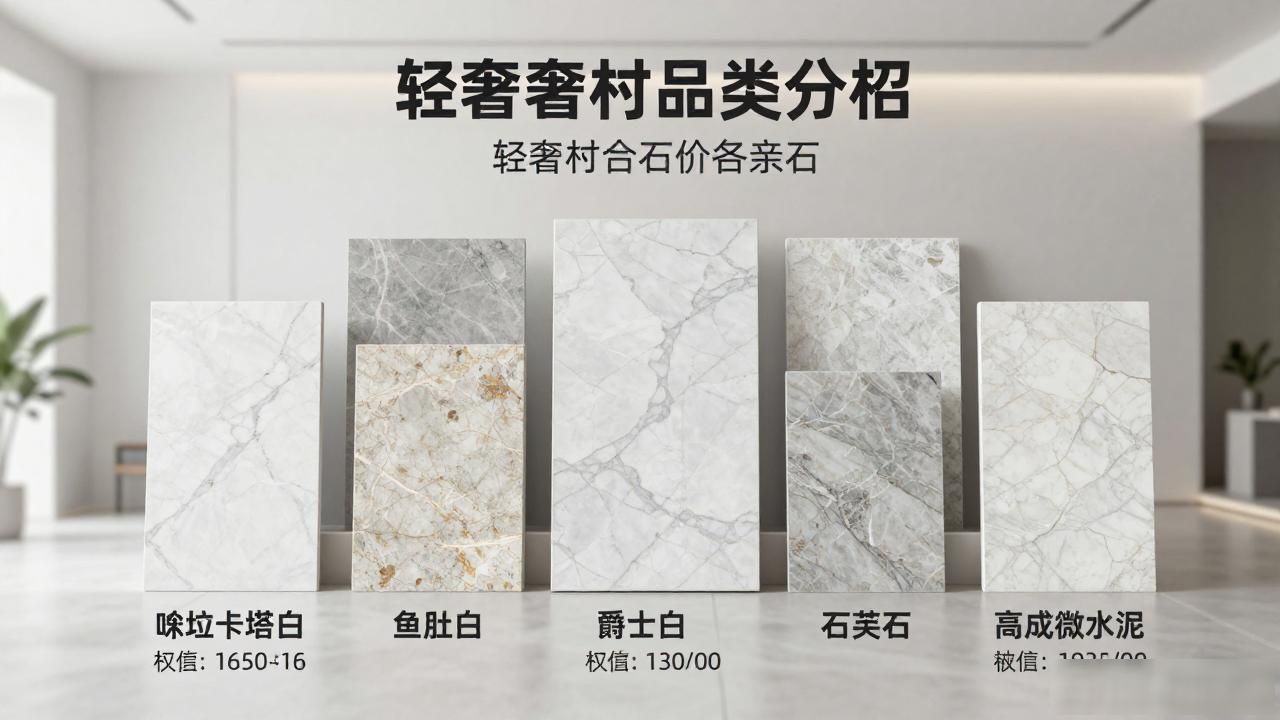 装修推荐石材品牌_顶级石材品种_轻奢风格适合选用哪些石材品类