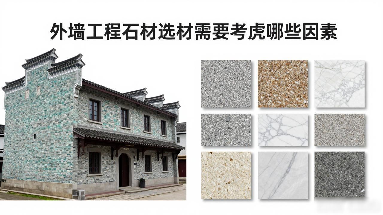 外墙石材种类_外墙石材计算规则_外墙工程石材选材需要考虑哪些因素