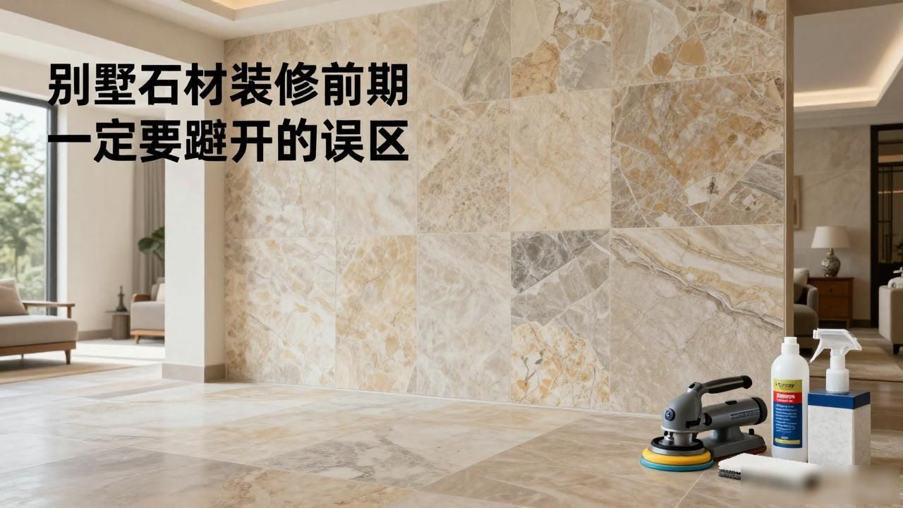 石材别墅豪宅_别墅庭院石材铺装_别墅石材装修前期一定要避开的误区