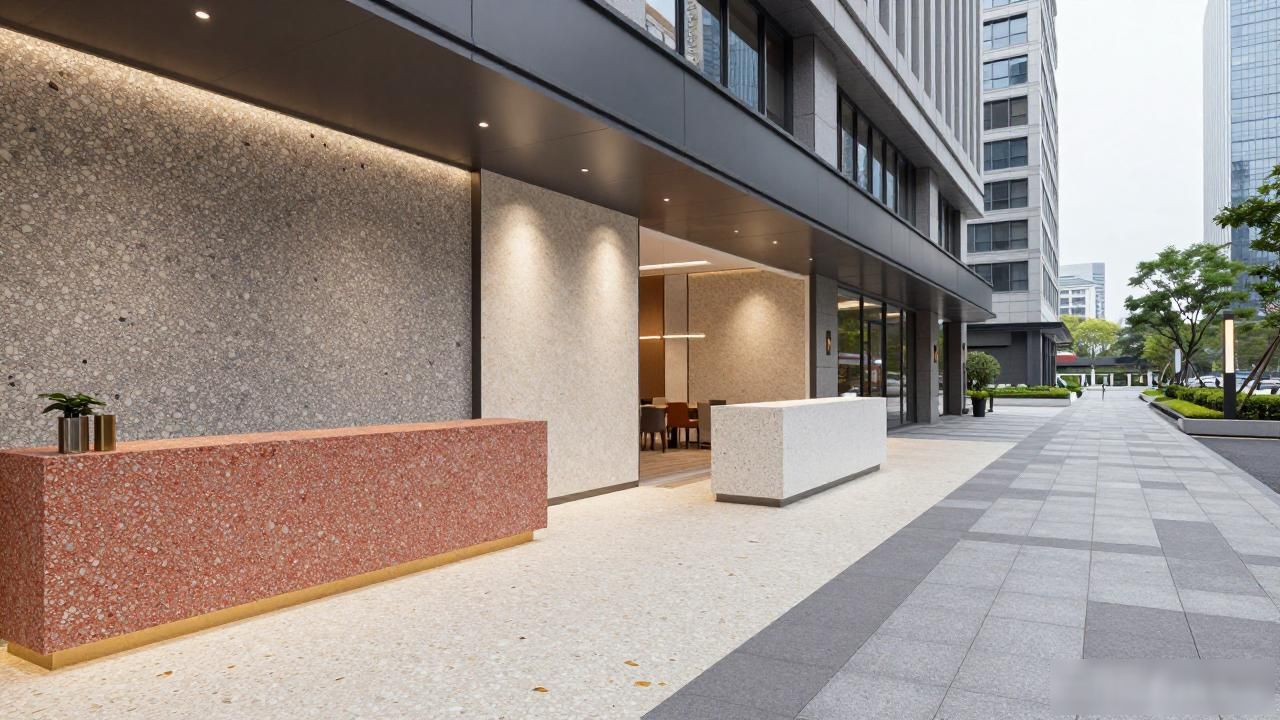 水磨石预制板施工工艺流程_工厂用水磨石板材_水磨石板材工程全流程管控知识点
