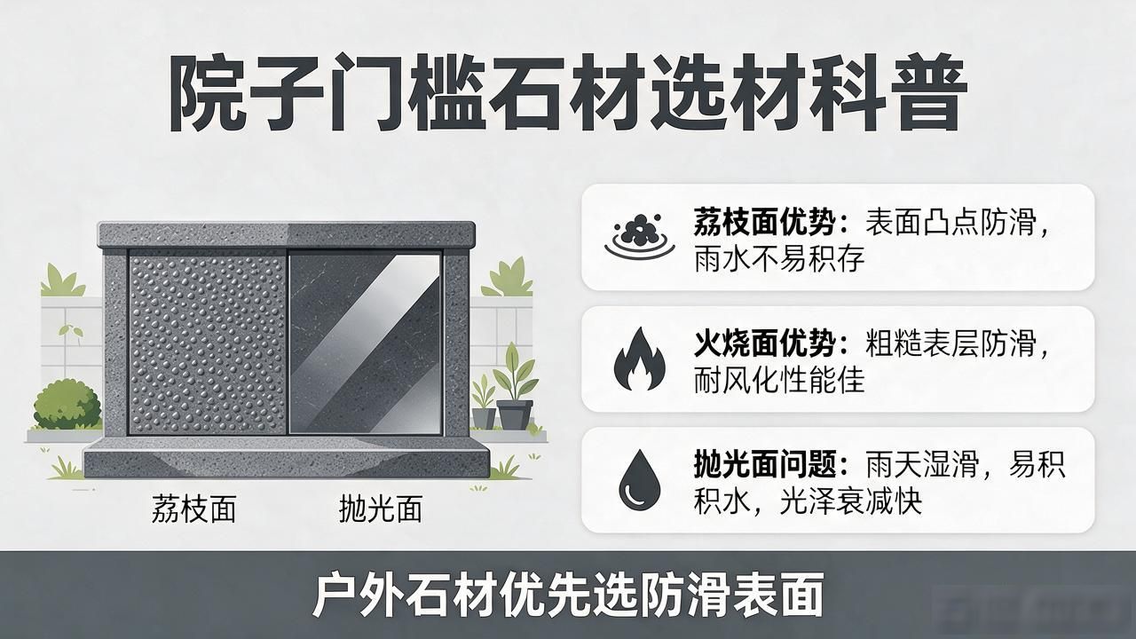 院子石材铺贴_院铺石材_院子门槛石材户外防潮选材科普