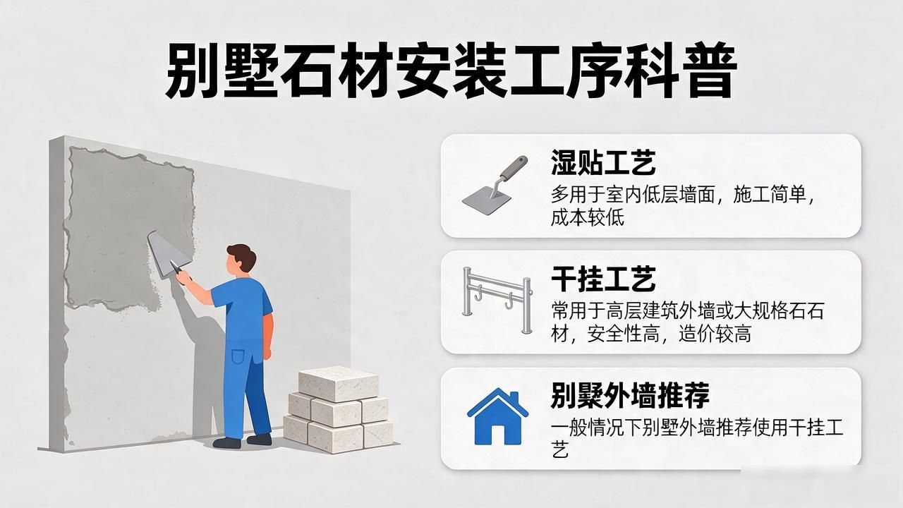别墅石材安装工序先后顺序科普封面图新闻