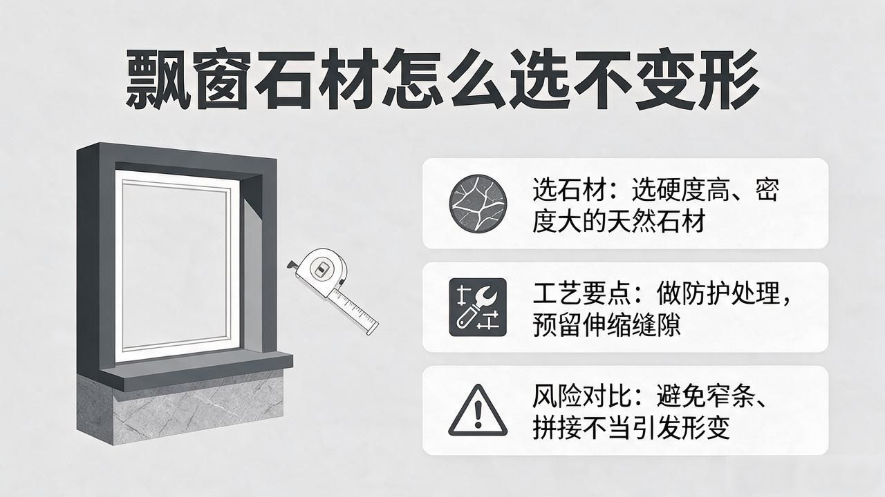 飘窗石材大面积铺装形变风险科普封面图新闻