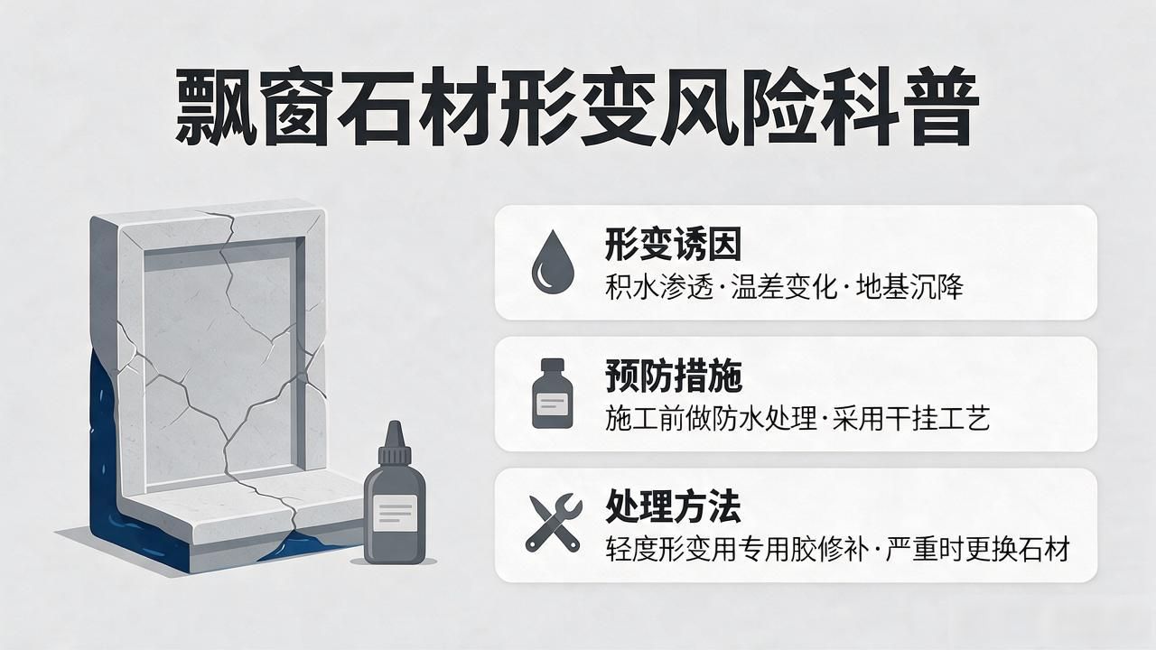 飘窗石材大面积铺装形变风险科普_石材铺装50种_铺装石材尺寸是多少