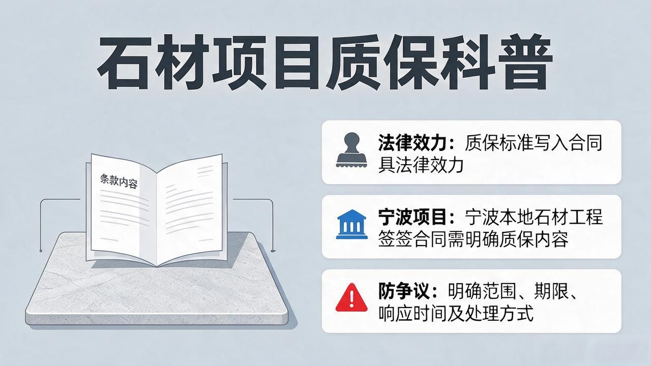 石材保修期以及售后服务说明_石材项目质保范围和期限科普_石材质量年限是多少年