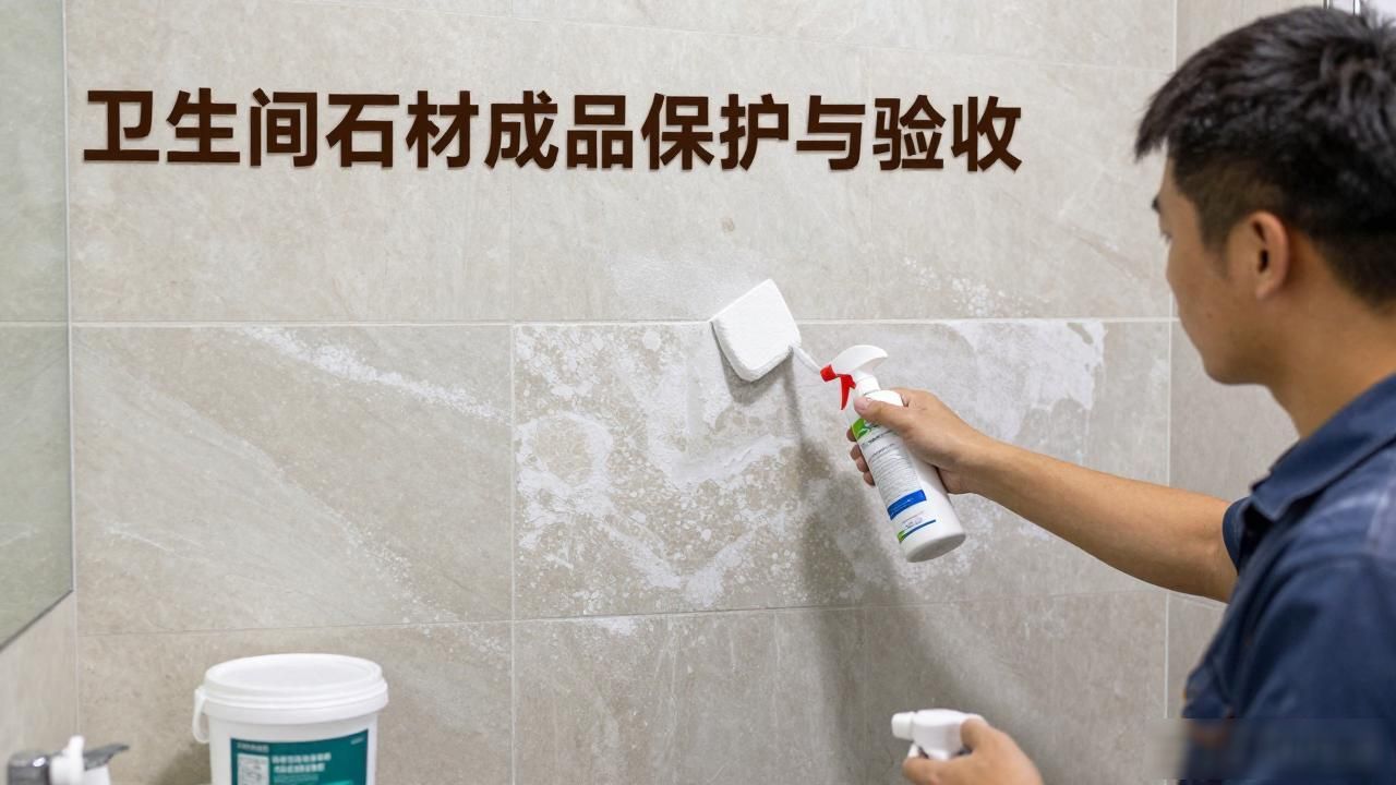 卫生间石材成品保护与验收_成品验收石材卫生间保护要求_石材验收国家规范