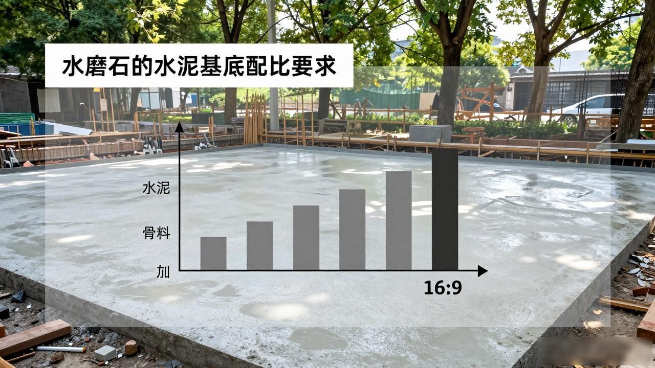 水磨石的水泥基底配比要求封面图新闻
