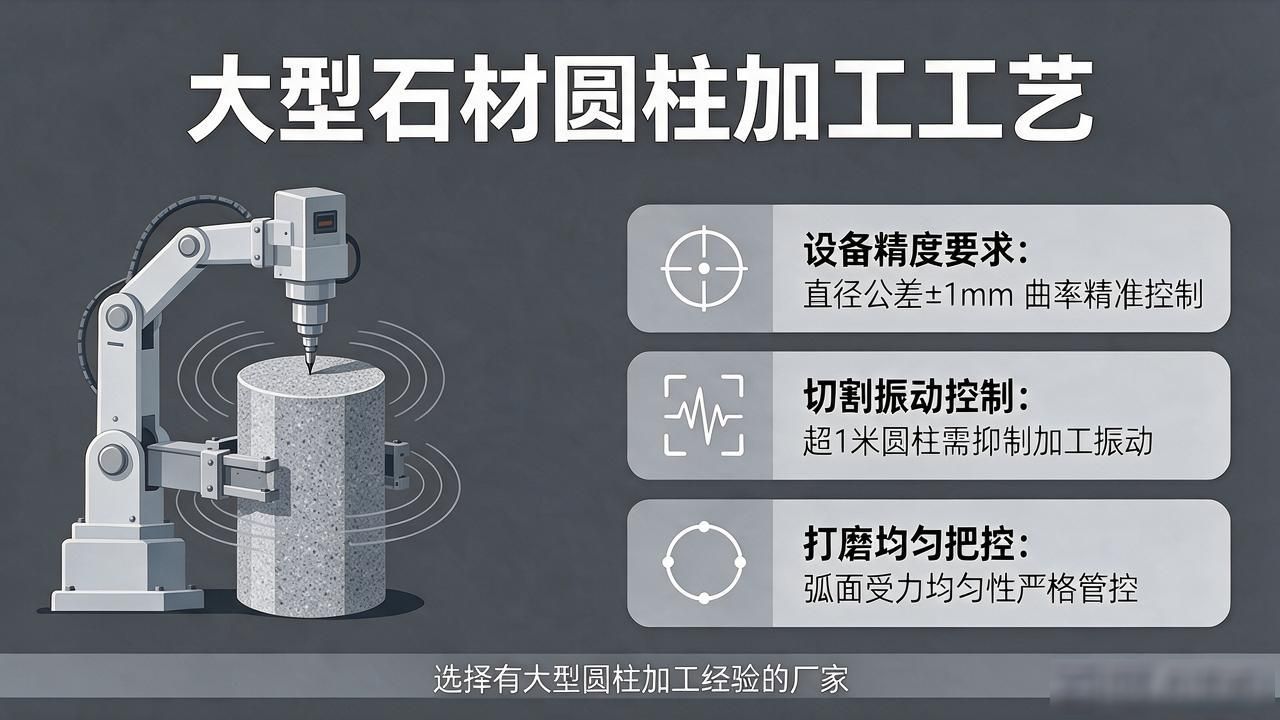 石材圆柱加工视频教程_石材圆柱加工钻头图片_石材圆柱的加工工艺流程