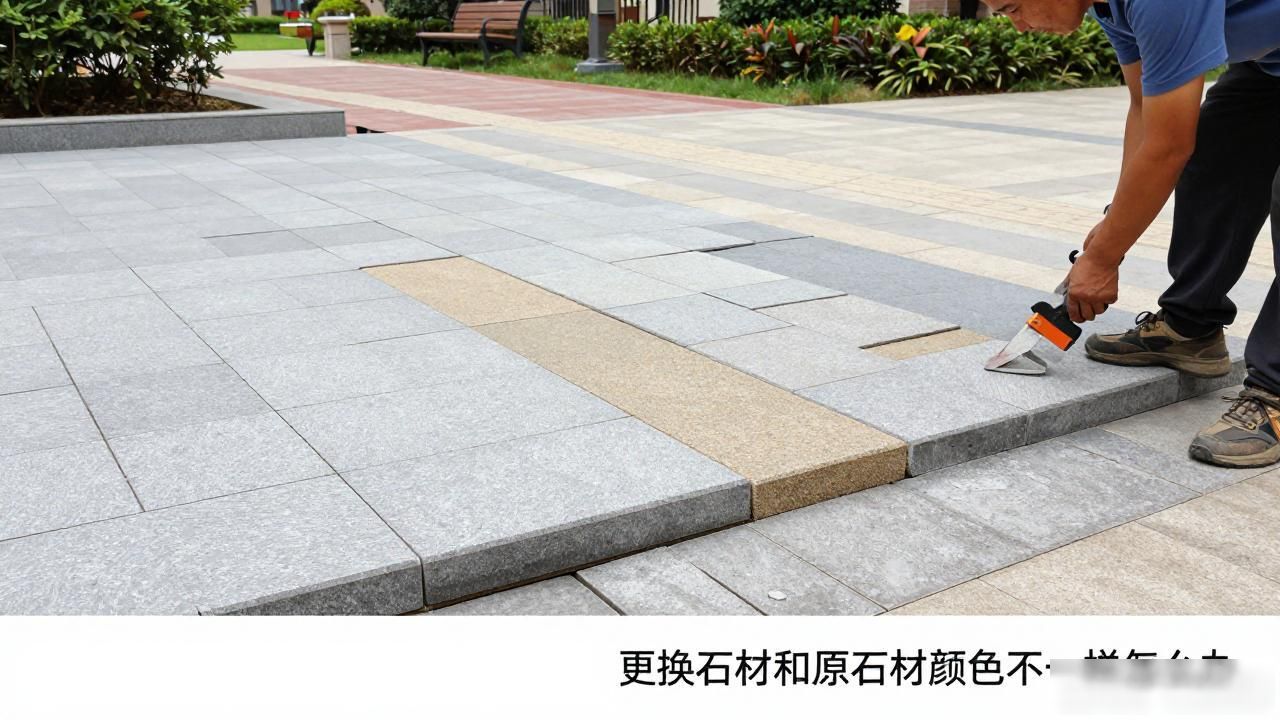 地面石材破损修补流程_破损石更换修复地铺怎么处理_地铺石破损修复与更换