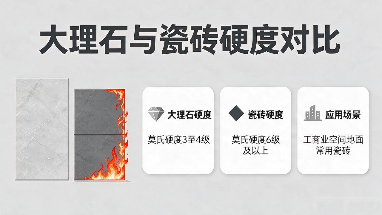 大理石硬度等级划分标准_大理石整体硬度处在什么水平_硬度大理石水平整体处理视频