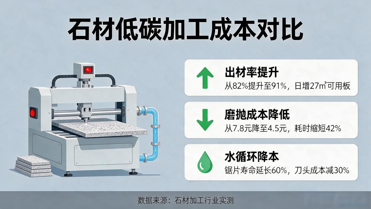 低碳石材解析加工绿色技术研究_低碳建材_石材低碳绿色加工技术解析