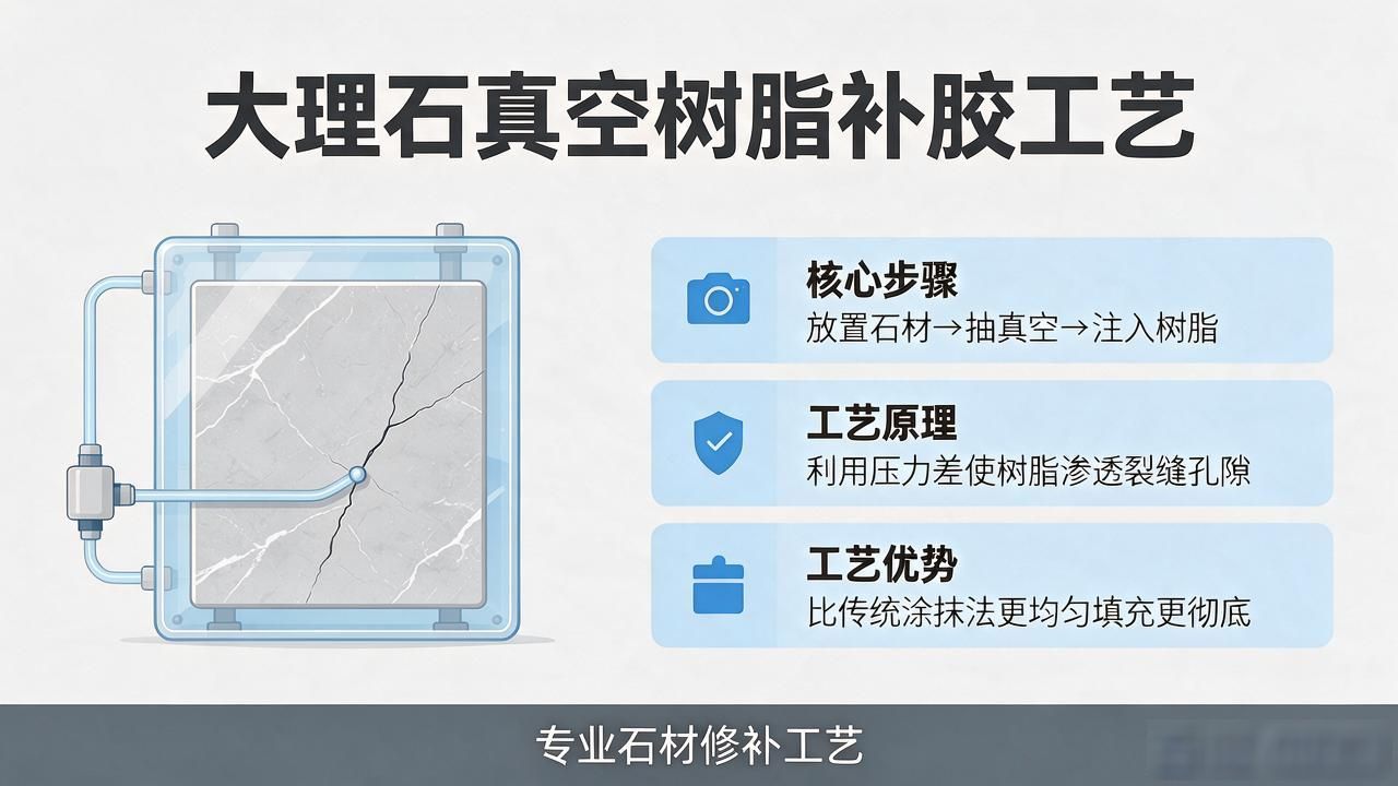大理石树脂开裂怎么维修_大理石树脂胶怎么用_大理石加工中的树脂补胶工艺