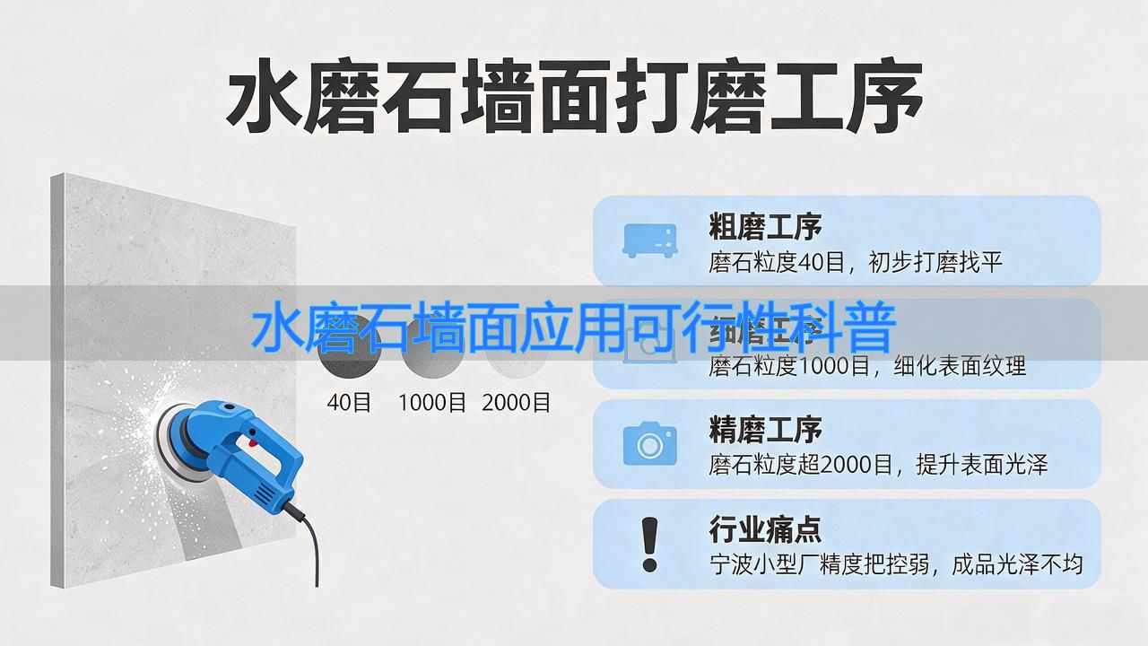 墙面水磨石施工工艺流程_水磨石墙面应用可行性科普_科普墙面应用可行性水磨石材料