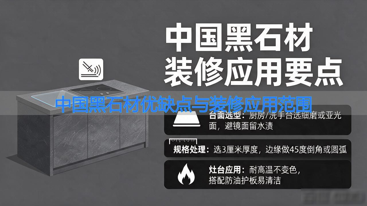 装饰石材实用大全_装饰用的石材有_中国黑石材优缺点与装修应用范围