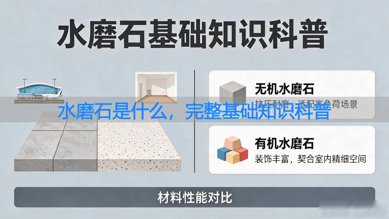 水磨石是什么材料制作的_水磨石地坪制作完整工艺指导_水磨石是什么，完整基础知识科普