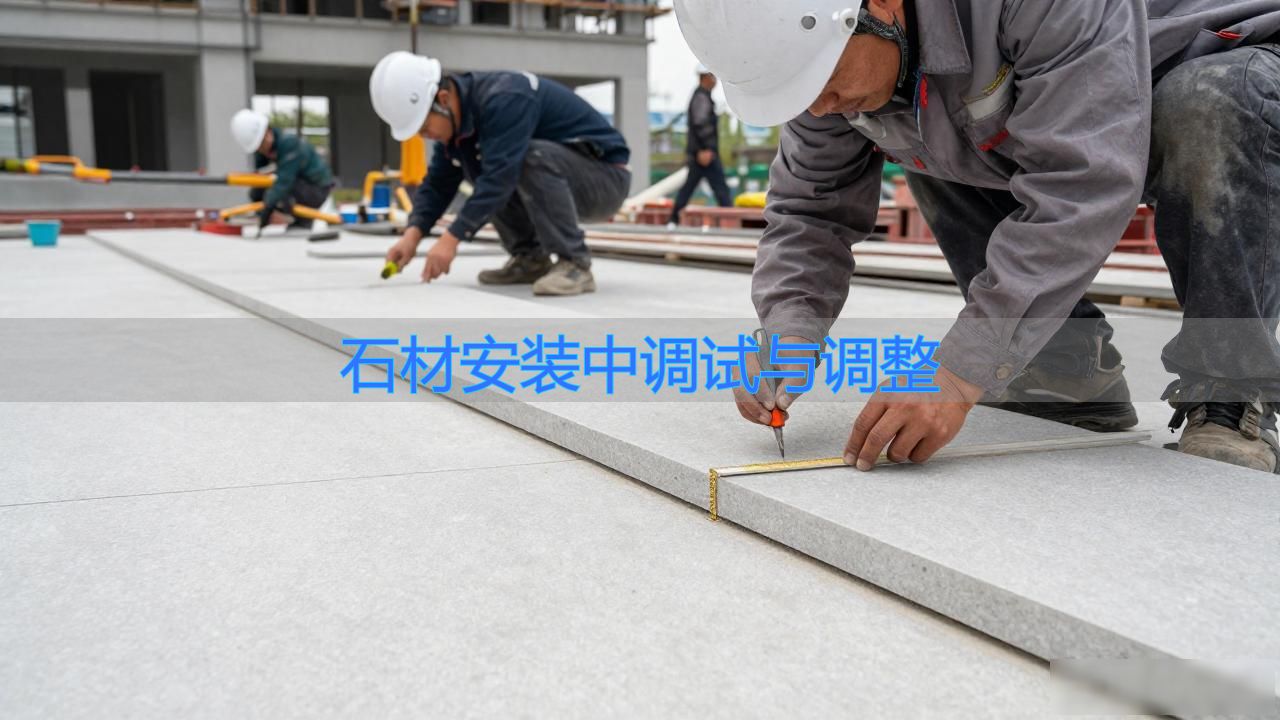 调试石材调整安装中的问题_石材安装中调试与调整_调试石材调整安装中的工序