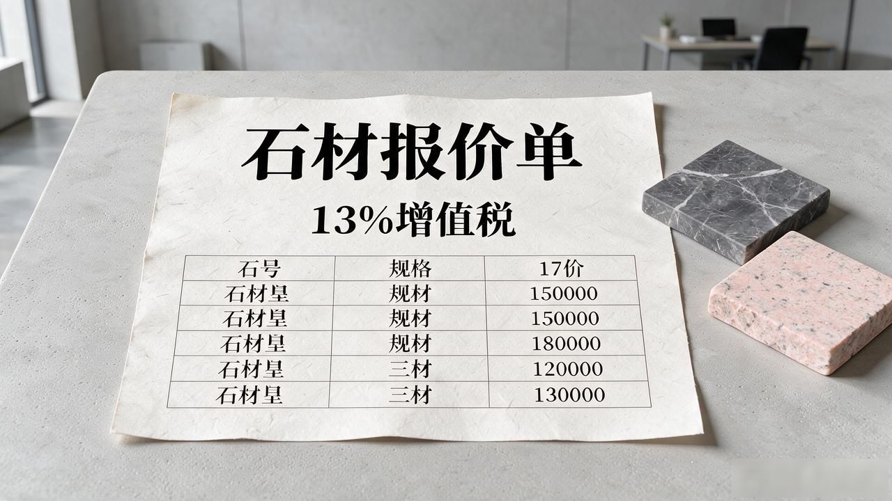 石材行业增值税税率为多少_13%增值税对石材报价的影响_石材税是几个税点