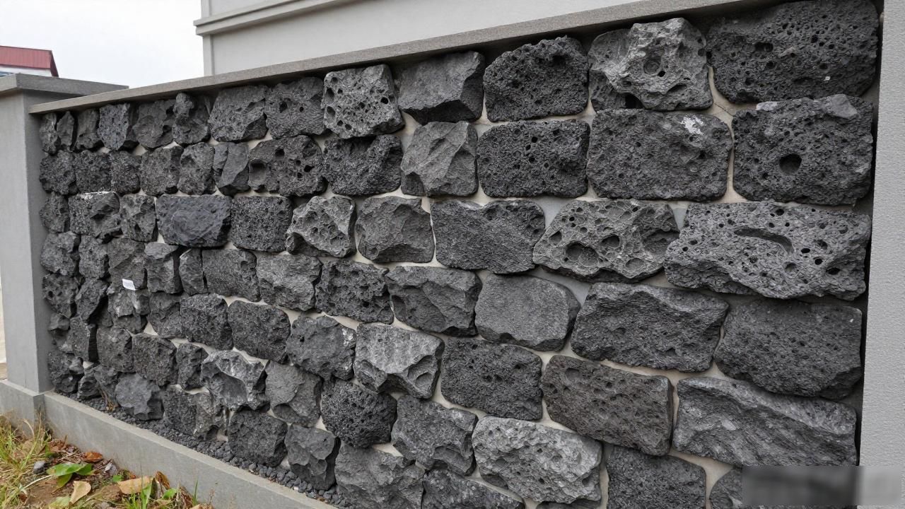 火山岩湿区防滑选材参考思路_火山岩地面_火山岩石材的施工工艺