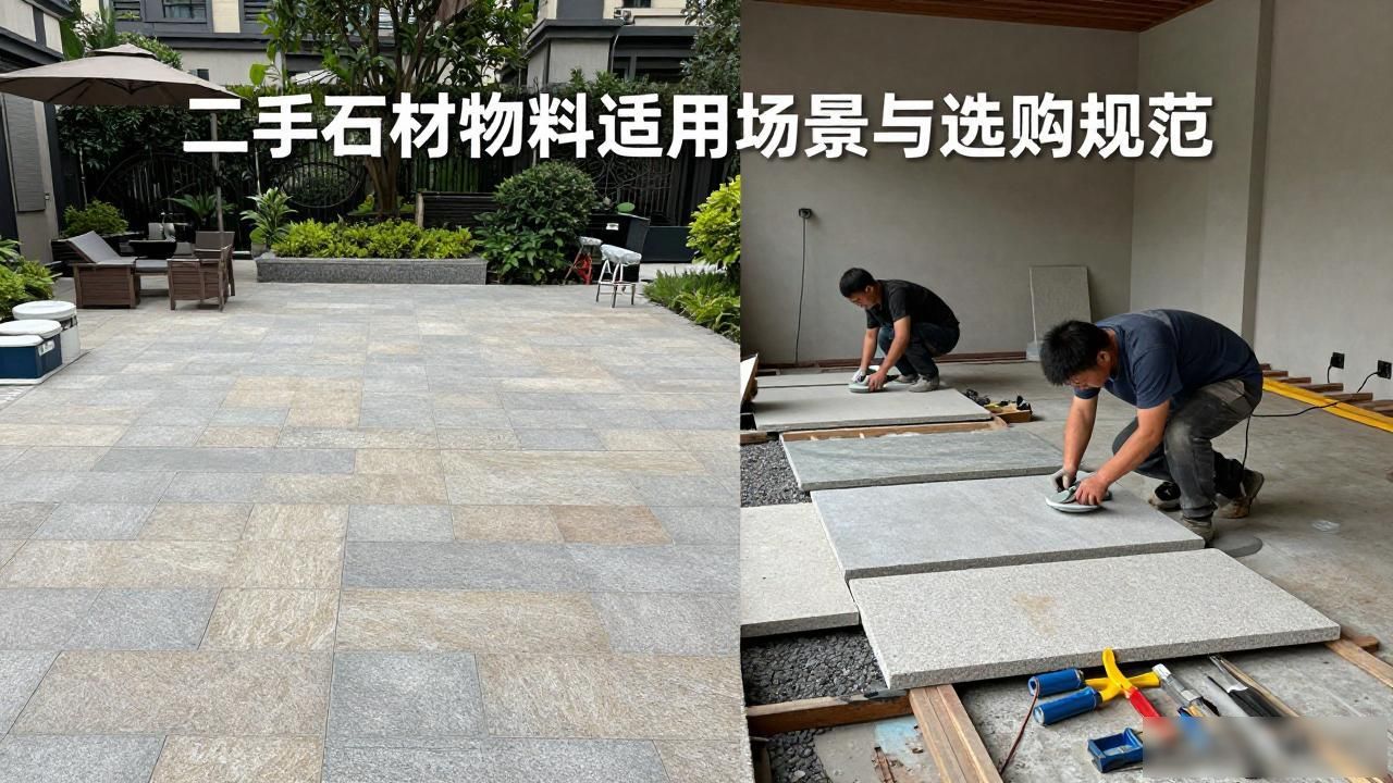 购买石材_石料原材料规格及参数_二手石材物料适用场景与选购规范