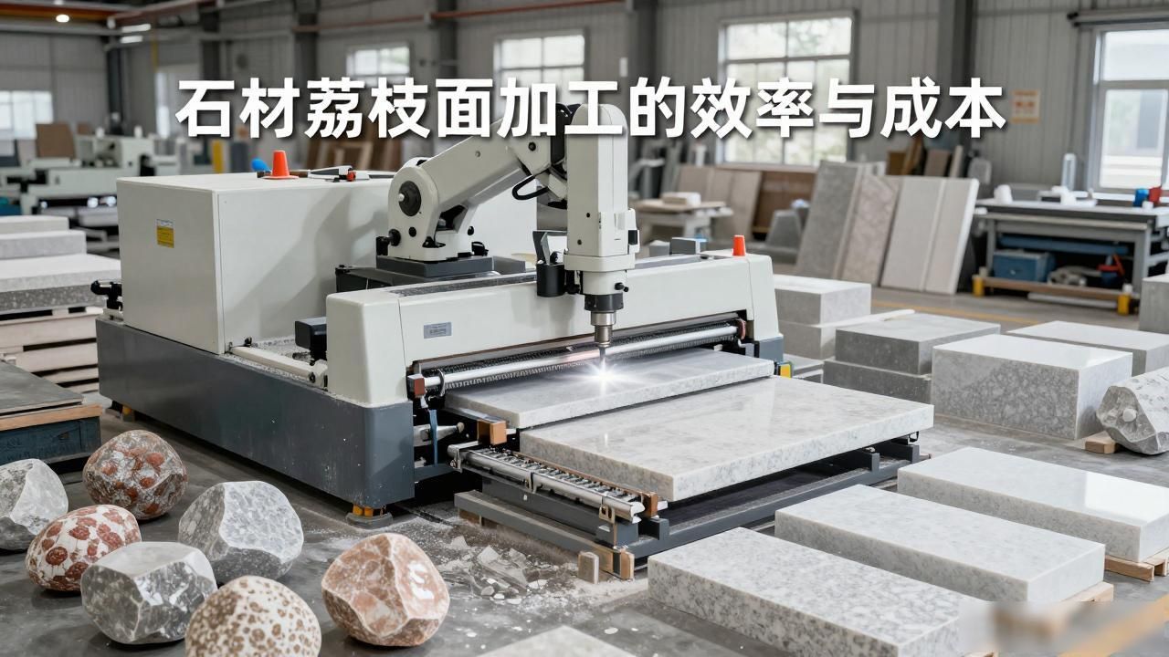 石材加工费一般多少钱_石材加工费用价格表_石材荔枝面加工的效率与成本