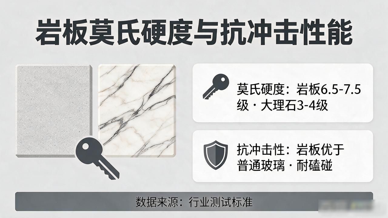 岩石莫氏硬度表_岩板莫氏硬度与抗冲击性能_岩板莫氏硬度是越高越好吗