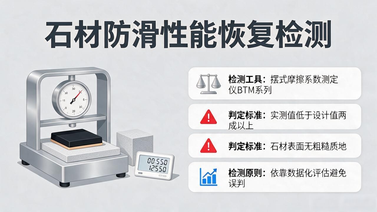 石材翻新视频教程_石材翻新详细过程及方法_石材翻新后的防滑性能恢复
